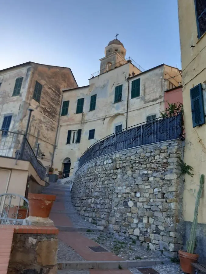 Appartamento Nel Borgo Con Splendida Vista Sul Mare Cervo Włochy